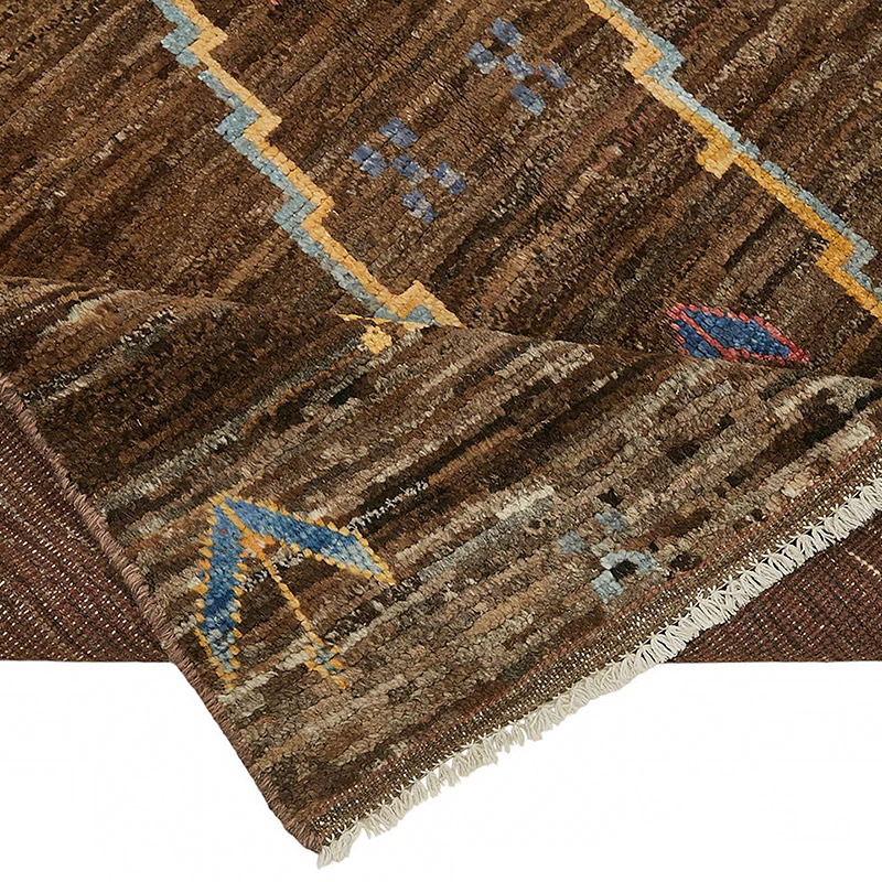 Yeni Fas Tarzi El Dokuma Hali - 145 cm x 200 cm - K0084044