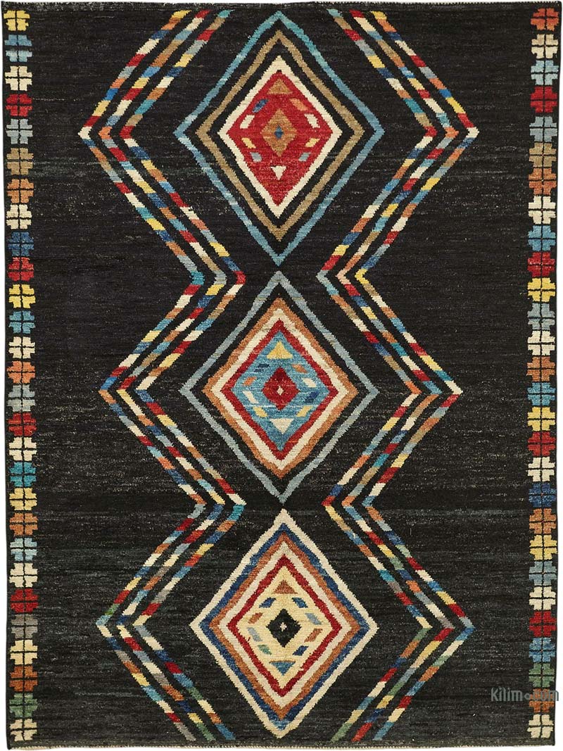 Yeni Fas Tarzi El Dokuma Hali - 172 cm x 241 cm - K0084048
