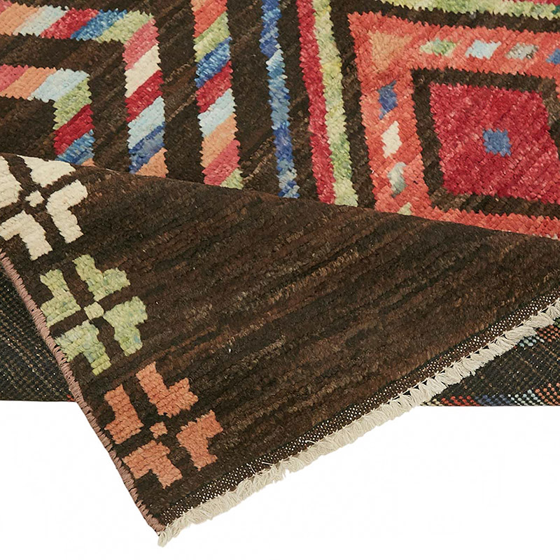 Nueva Alfombra Tejida a Mano de Estilo Marroquí - 173 cm x 238 cm - K0084051