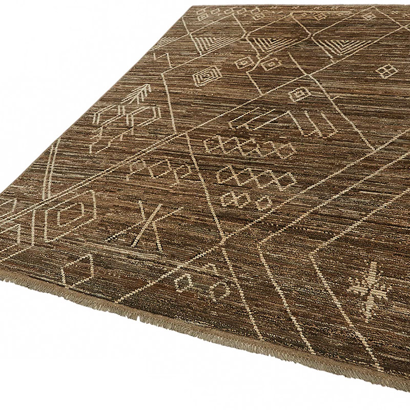 Yeni Fas Tarzi El Dokuma Hali - 207 cm x 293 cm - K0084054