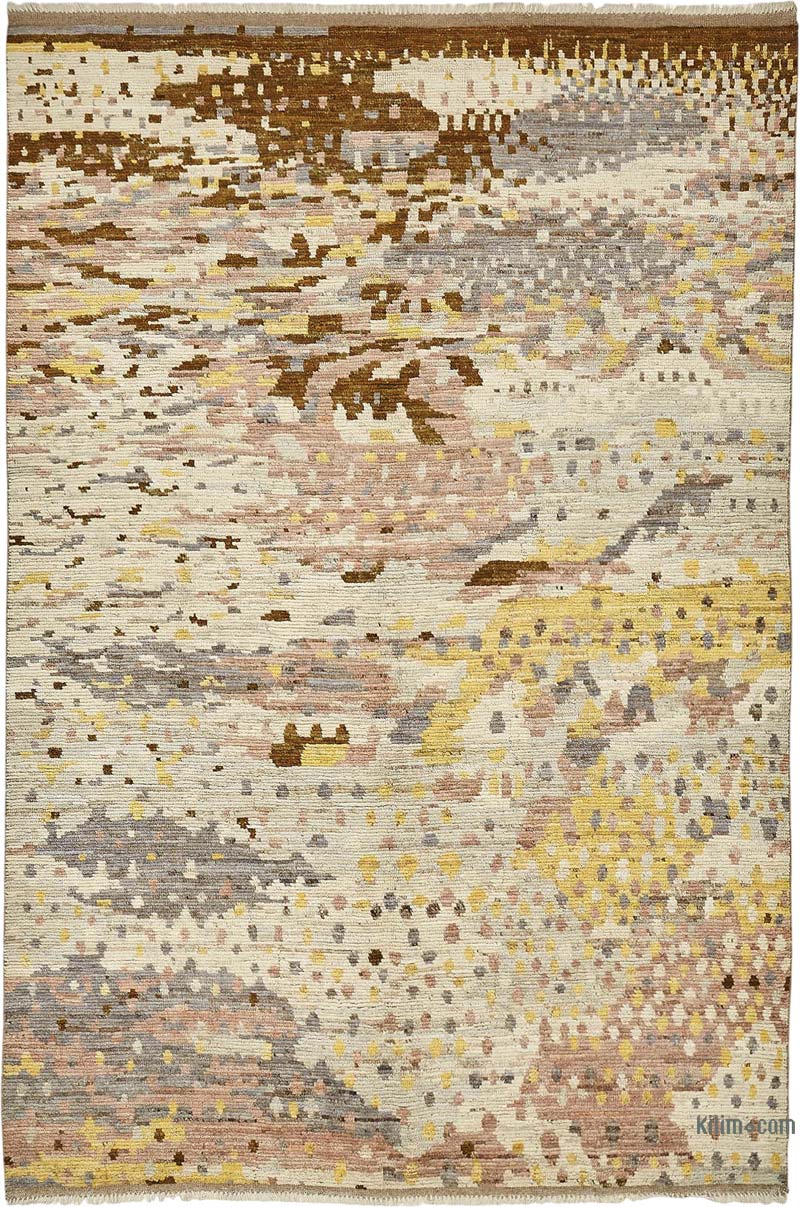 New Hand-Knotted Rug - 6' 6" x 9' 8" (78" x 116") - K0084055