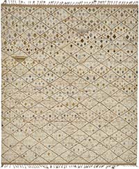Yeni Fas Tarzı El Dokuma Halı - 253 cm x 300 cm
