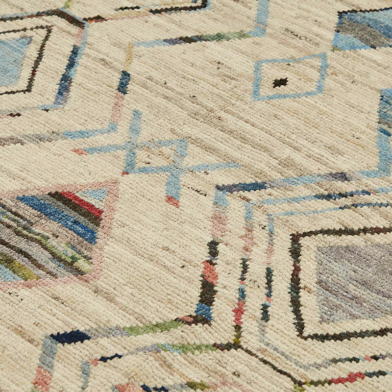 Nueva Alfombra Tejida a Mano de Estilo Marroquí - 256 cm x 307 cm - K0084066