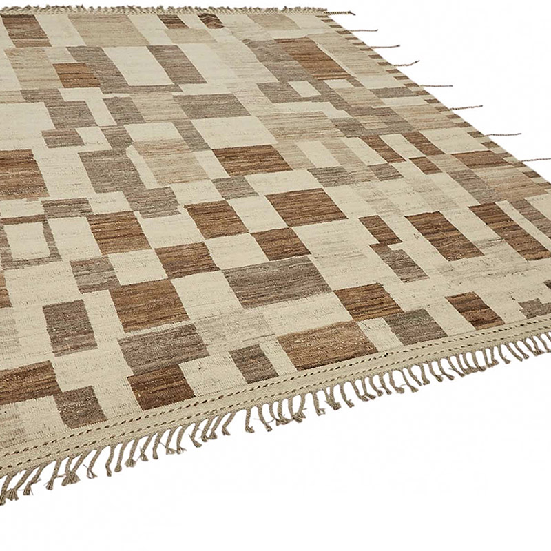 Nueva Alfombra Tejida a Mano de Estilo Marroquí - 228 cm x 312 cm - K0084070