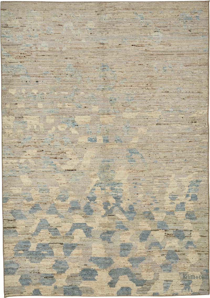 New Hand-Knotted Rug - 6' 8" x 9' 9" (80" x 117") - K0084072