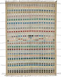 Yeni Fas Tarzı El Dokuma Halı - 211 cm x 305 cm