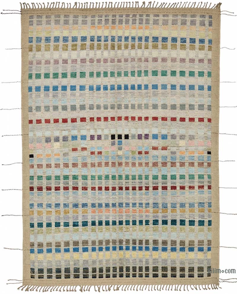 Yeni Fas Tarzi El Dokuma Hali - 211 cm x 305 cm - K0084074