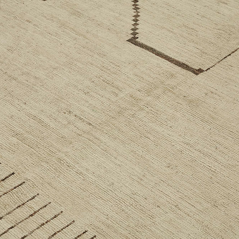 Yeni Fas Tarzi El Dokuma Hali - 277 cm x 370 cm - K0084080