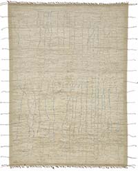 New Moroccan Style Hand-Knotted Rug - 10' 2" x 14' 1" (122" x 169")