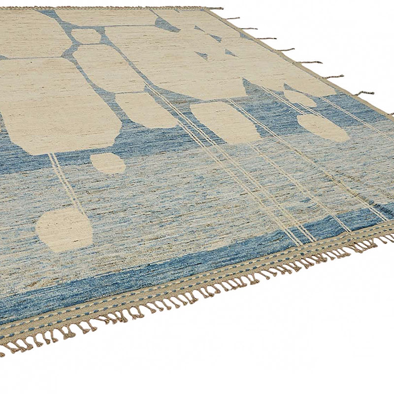 New Moroccan Style Hand-Knotted Rug - 10' 4" x 14' 1" (124" x 169") - K0084083
