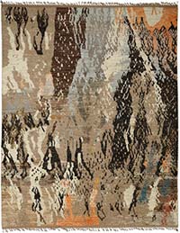 New Hand-Knotted Rug - 10' 8" x 13' 8" (128" x 164")