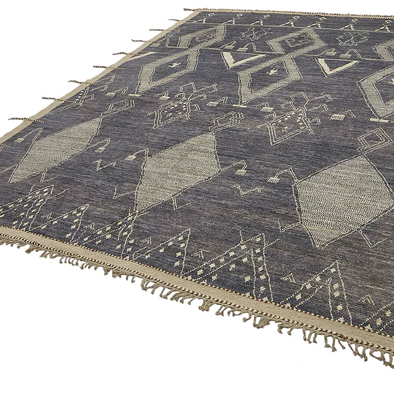 Nueva Alfombra Tejida a Mano de Estilo Marroquí - 318 cm x 442 cm - K0084088