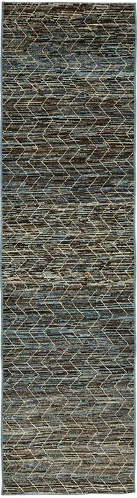 New Hand-Knotted Runner - 2' 11" x 10' 6" (35" x 126")