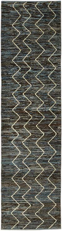 New Hand-Knotted Runner - 2' 10" x 9' 9" (34" x 117")