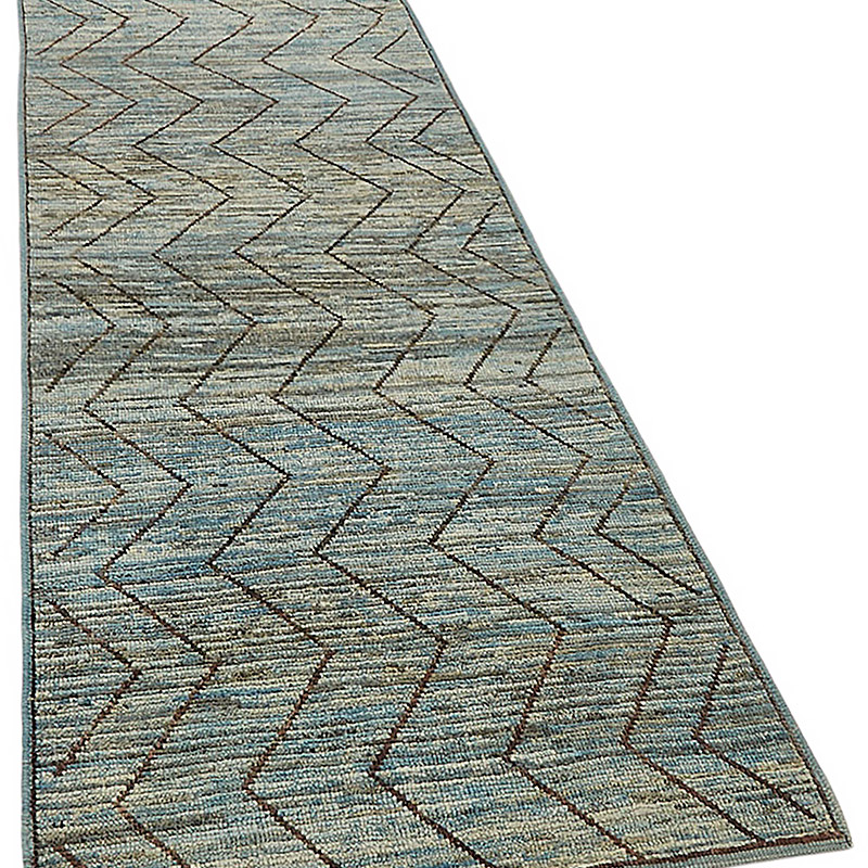 Nuevo Corredor Anudado a Mano - 89 cm x 333 cm - K0084102