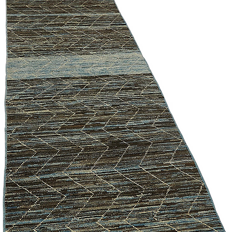 New Hand-Knotted Runner - 2' 10" x 9' 8" (34" x 116") - K0084104