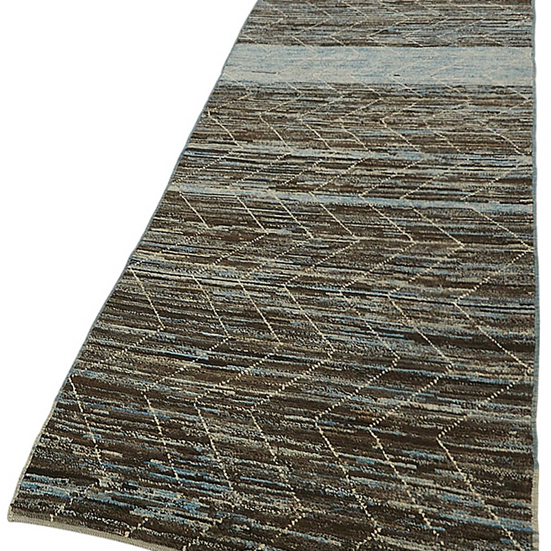New Hand-Knotted Runner - 2' 10" x 9' 8" (34" x 116") - K0084104