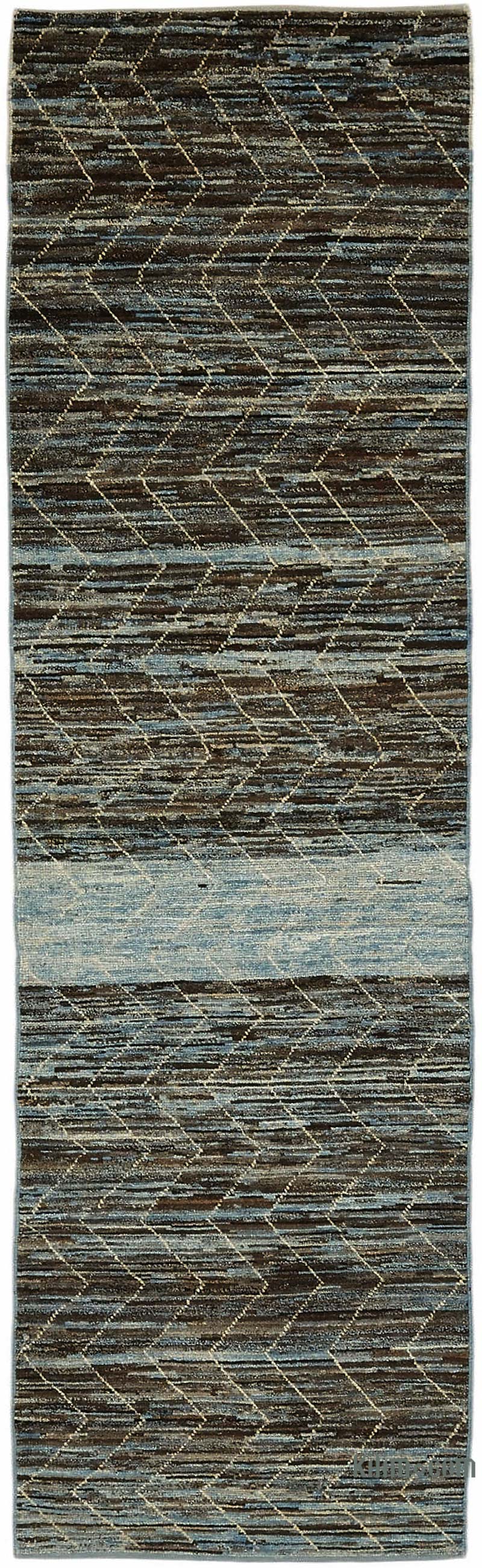 New Hand-Knotted Runner - 2' 10" x 9' 8" (34" x 116") - K0084104