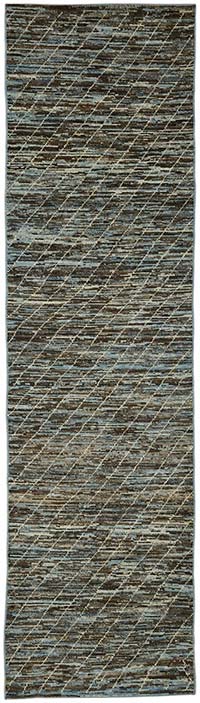 New Hand-Knotted Runner - 2' 11" x 11' 3" (35" x 135")
