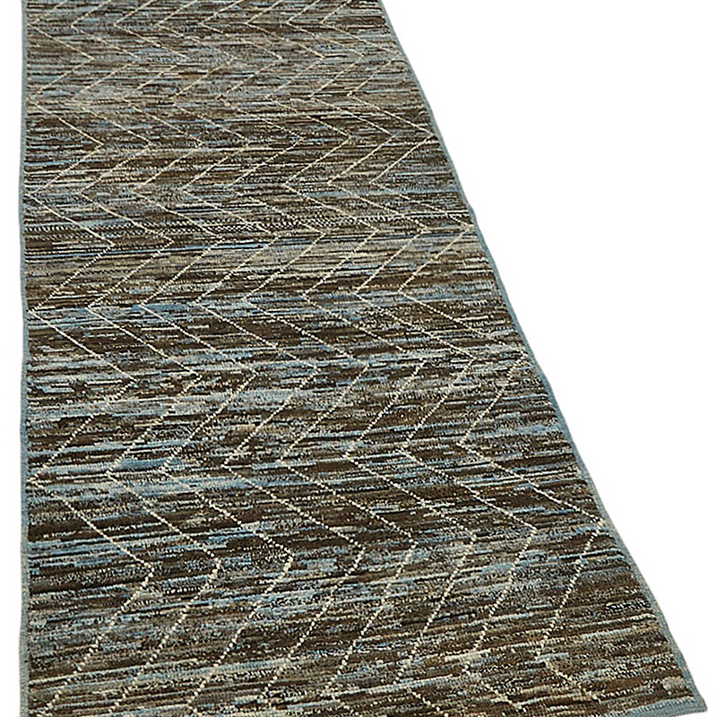 New Hand-Knotted Runner - 3'  x 9' 8" (36" x 116") - K0084112