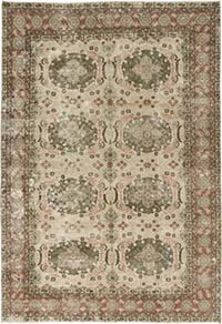 El Dokuma Vintage Hali - 215 cm x 313 cm