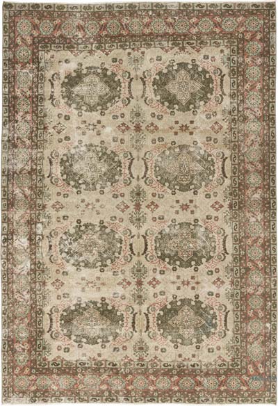 El Dokuma Vintage Hali - 215 cm x 313 cm