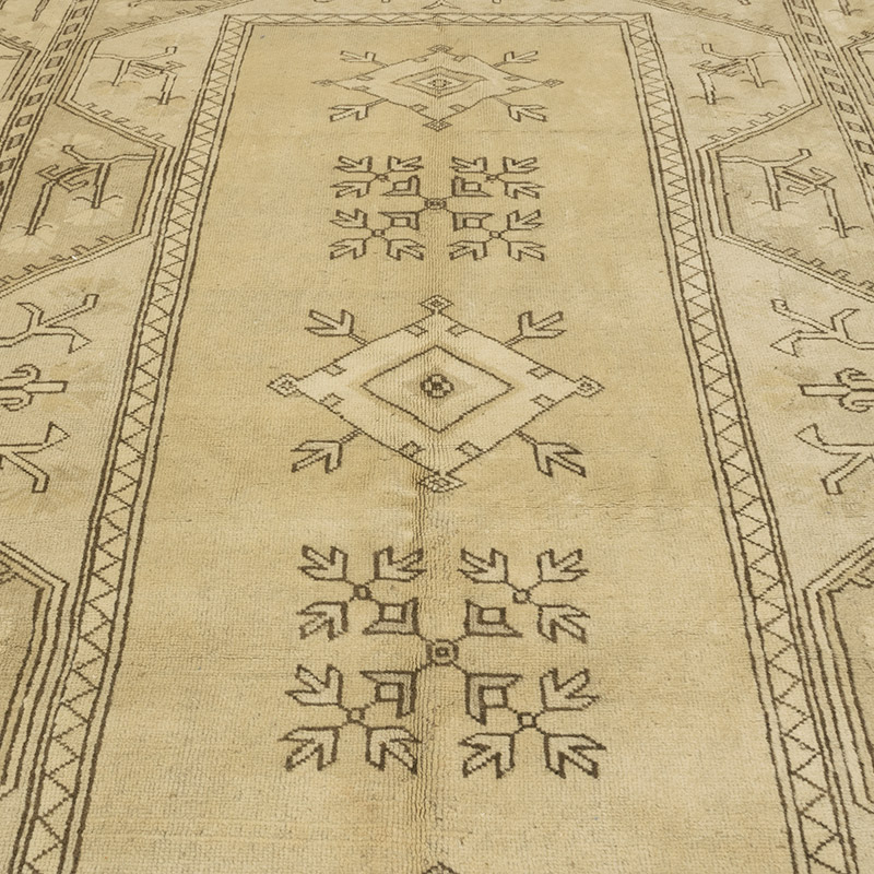 Alfombra Vintage Turca Anudada a Mano - 278 cm x 368 cm - K0084135