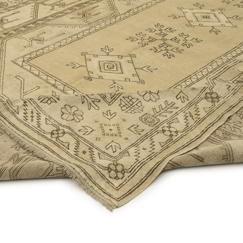 Alfombra Vintage Turca Anudada a Mano - 278 cm x 368 cm - K0084135