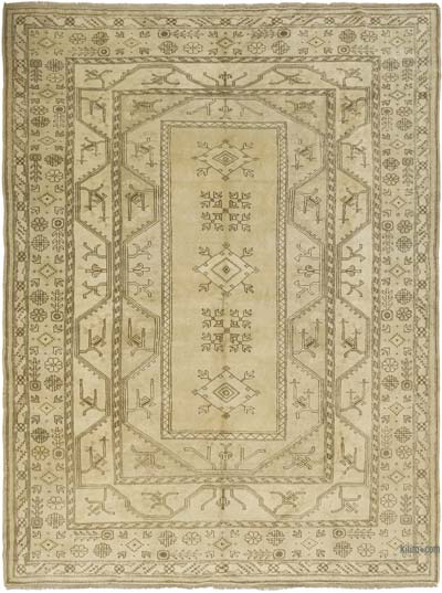 Alfombra Vintage Turca Anudada a Mano - 278 cm x 368 cm