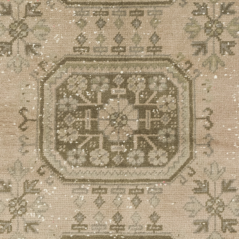 El Dokuma Vintage Halı - 148 cm x 163 cm - K0084137