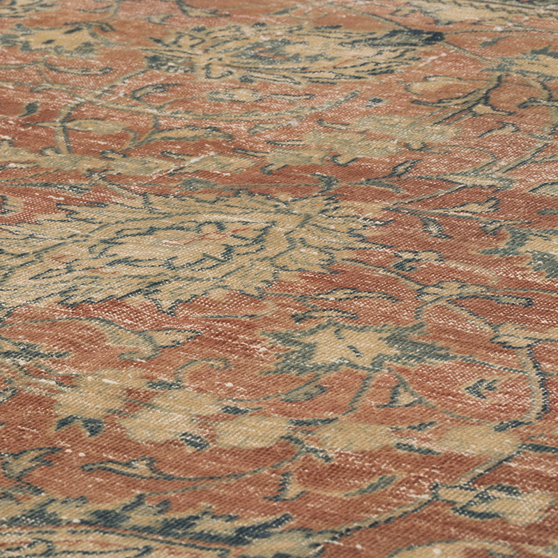 Vintage Hand-Knotted Oriental Rug - 7' 10" x 10' 9" (94" x 129") - K0084138
