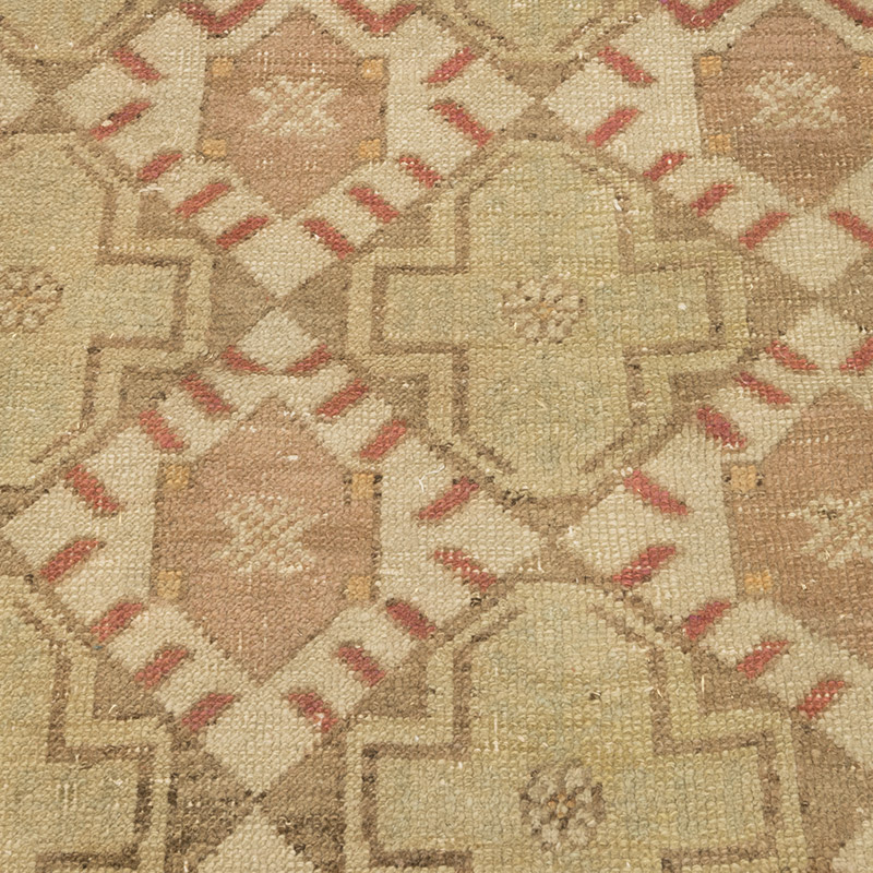 Vintage Turkish Hand-Knotted Rug - 2' 7" x 2' 7" (31" x 31") - K0084140