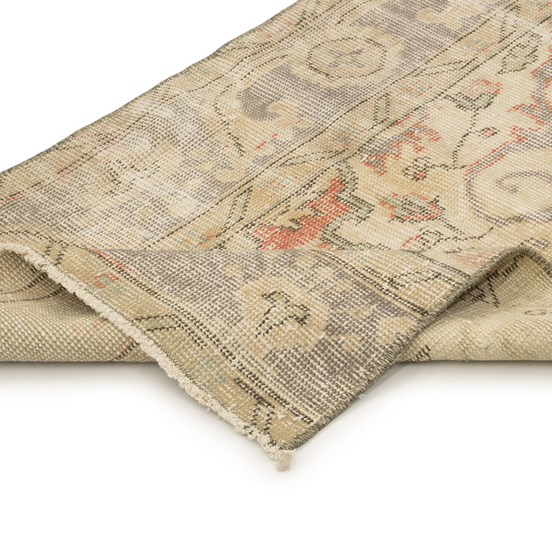 Alfombra Vintage Turca Anudada a Mano - 65 cm x 112 cm - K0084142