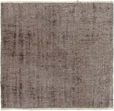 Alfombra Turca Vintage Sobre-teñida - 84 cm x 81 cm