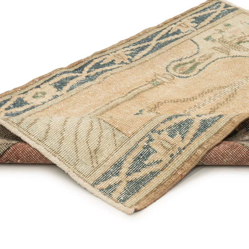 Vintage Turkish Hand-Knotted Rug - 2' 7" x 3' 8" (31" x 44") - K0084144