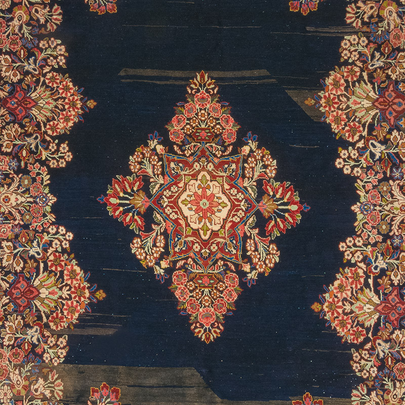 El Dokuma Vintage Halı - 263 cm x 365 cm - K0084146