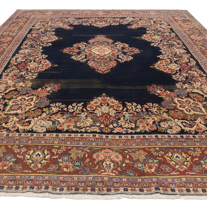 El Dokuma Vintage Halı - 263 cm x 365 cm - K0084146