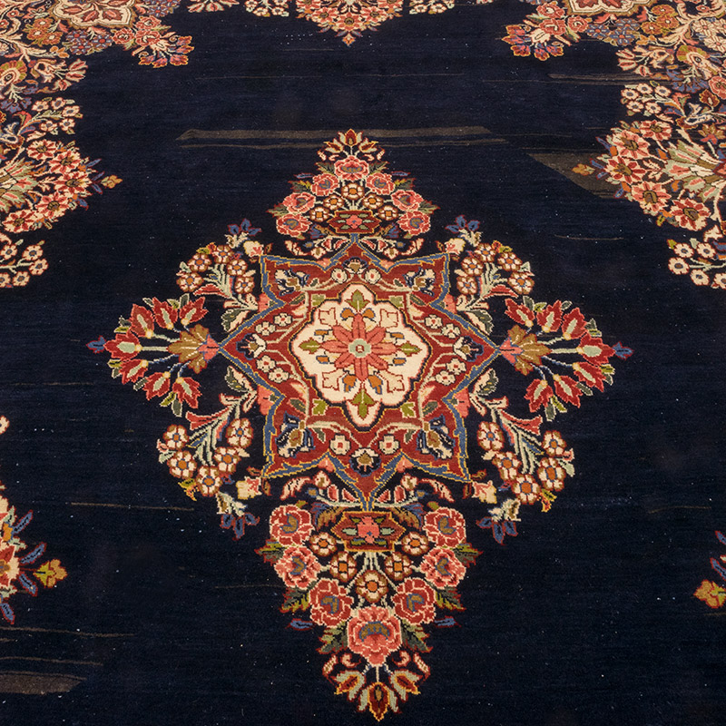 El Dokuma Vintage Halı - 263 cm x 365 cm - K0084146