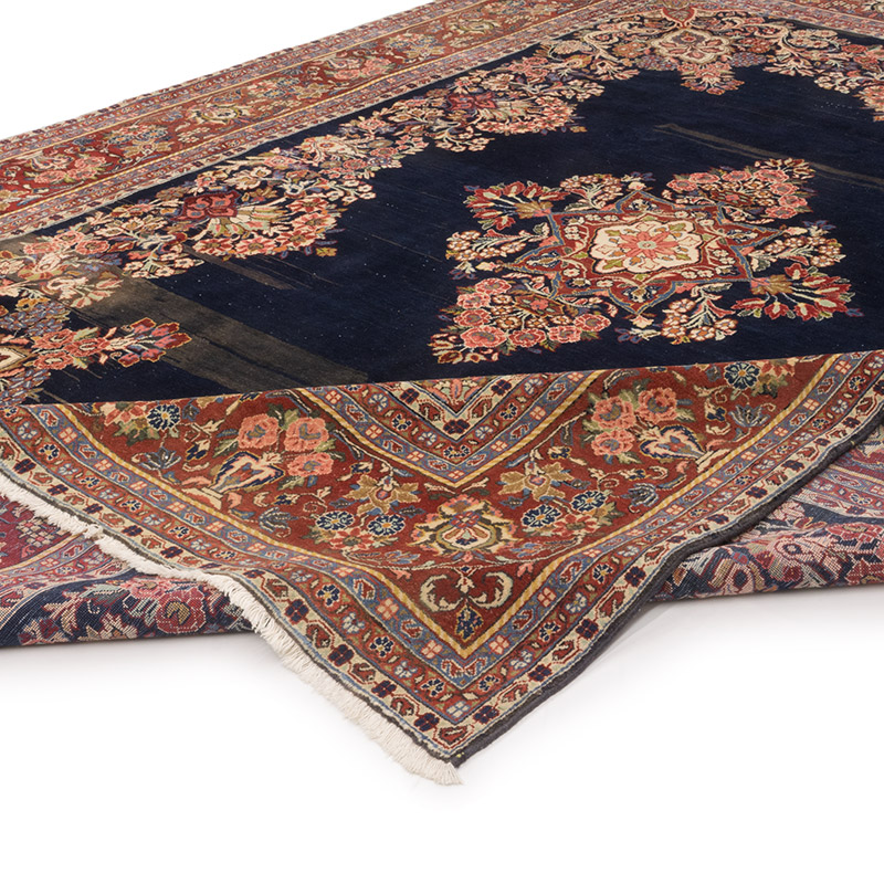 El Dokuma Vintage Halı - 263 cm x 365 cm - K0084146