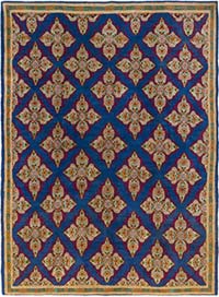 Vintage Hand-Knotted Oriental Rug - 9' 9" x 13'  (117" x 156")