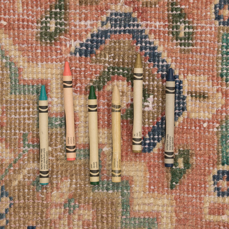 Vintage Hand-Knotted Oriental Rug - 9' 4" x 12' 10" (112" x 154") - K0084149