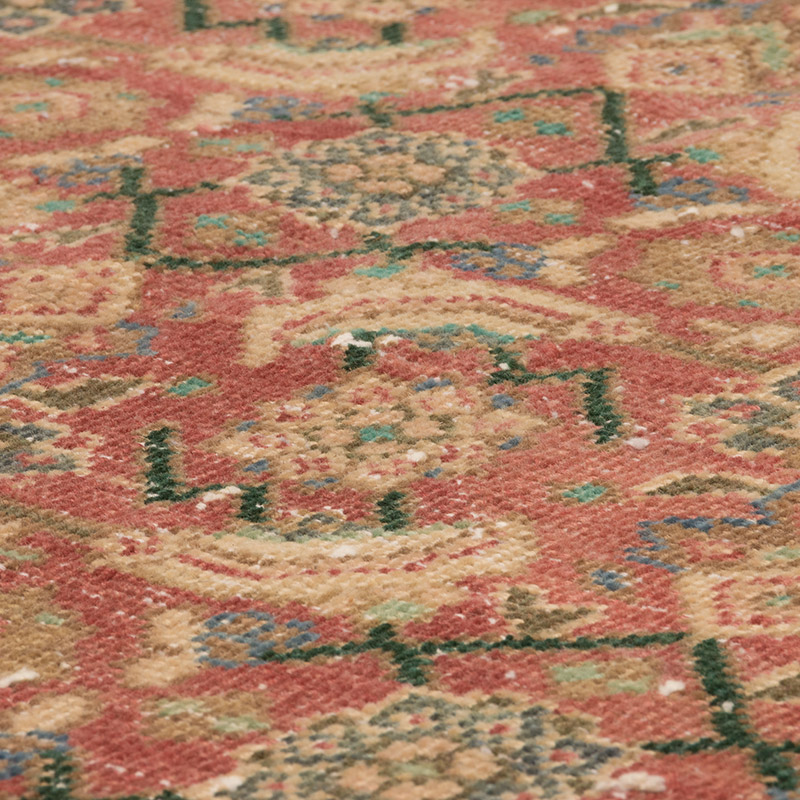 Alfombra Oriental Vintage Anudada a Mano - 211 cm x 305 cm - K0084151