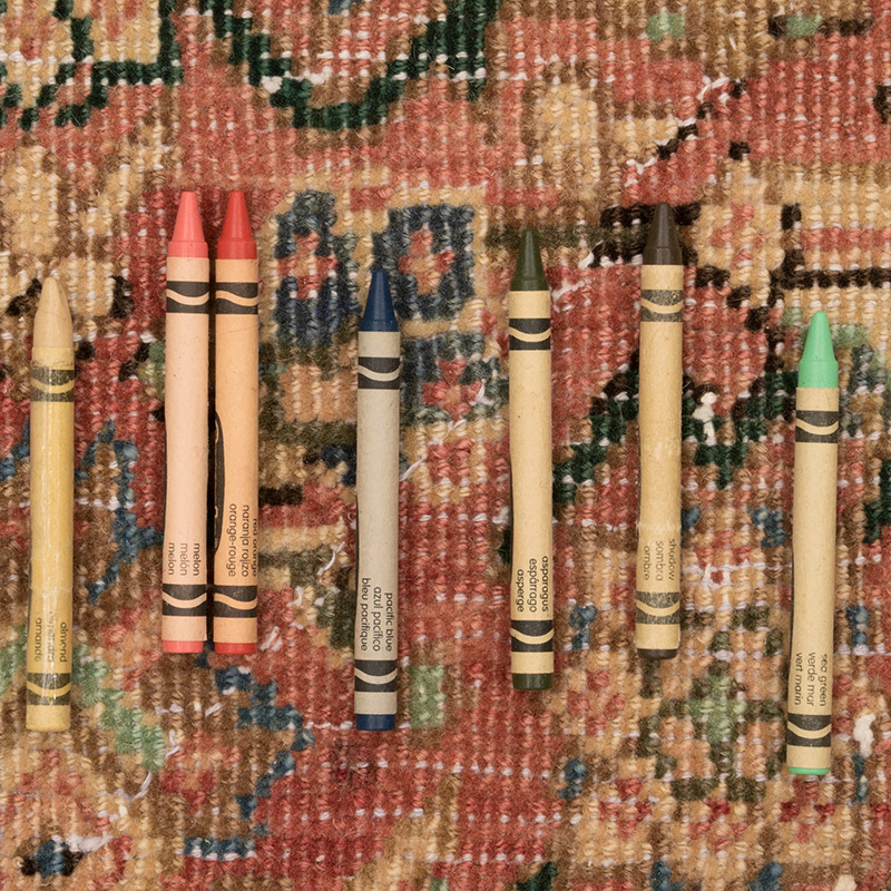 Alfombra Oriental Vintage Anudada a Mano - 211 cm x 305 cm - K0084151