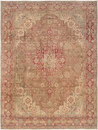 Alfombra Oriental Vintage Anudada a Mano - 297 cm x 385 cm