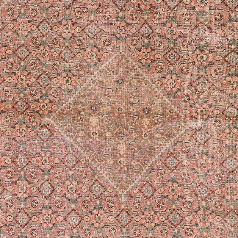 Vintage Hand-Knotted Oriental Rug - 9' 7" x 12' 10" (115" x 154") - K0084155