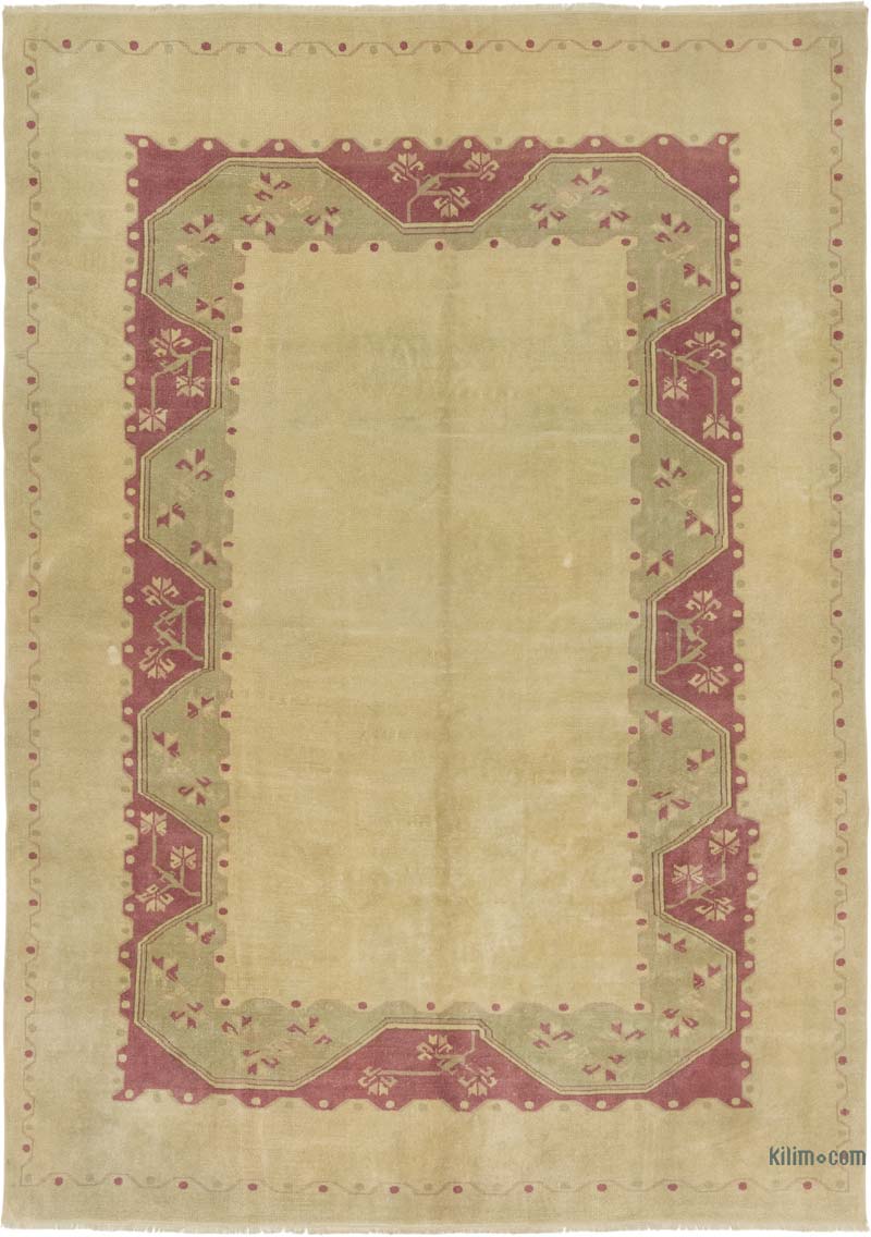El Dokuma Vintage Hali - 197 cm x 274 cm - K0084156