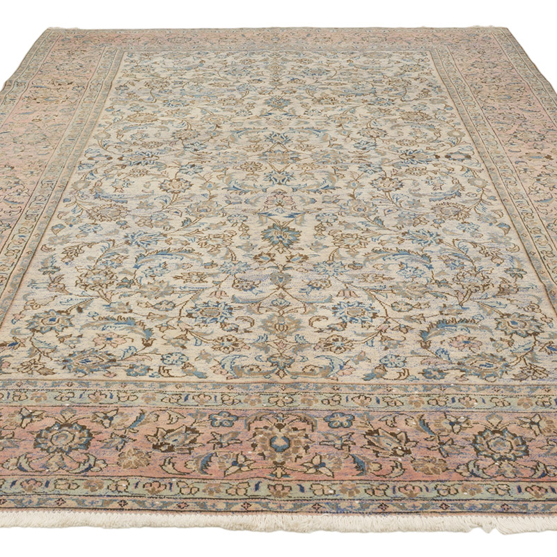 Alfombra Vintage Turca Anudada a Mano - 194 cm x 304 cm - K0084157