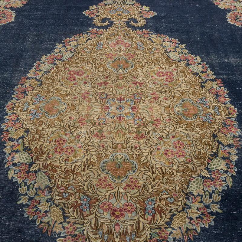 Vintage Hand-Knotted Oriental Rug - 9' 10" x 13' 4" (118" x 160") - K0084162
