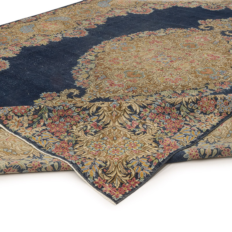 Vintage Hand-Knotted Oriental Rug - 9' 10" x 13' 4" (118" x 160") - K0084162