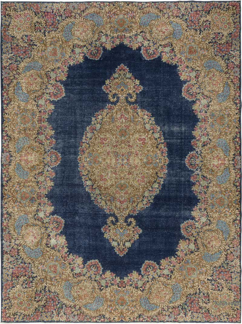 Vintage Hand-Knotted Oriental Rug - 9' 10" x 13' 4" (118" x 160") - K0084162